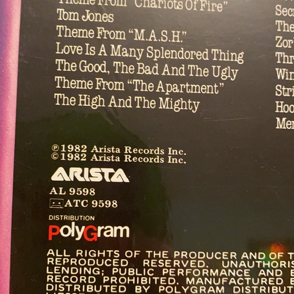 Vintage Movie Music Vinyl Record - Picture 5 of 7